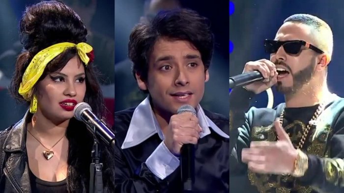 Solo uno lo logró: Amy Winehouse, Raphael y Wisin y Yandel lo dejaron todo en el escenario para pasar a la siguiente etapa