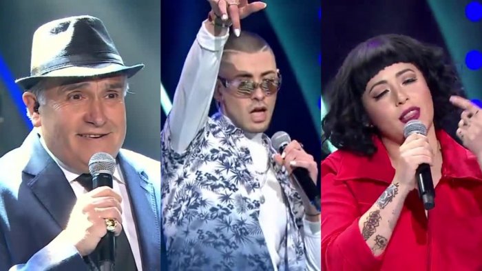 ¡Duelo de alto impacto! Frank Sinatra, Bad Bunny y Mon Laferte se enfrentaron sobre el escenario de Yo Soy