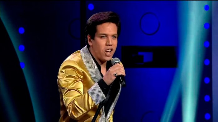 Elvis Presley sorprendió con impecable imitación del Rey del Rock