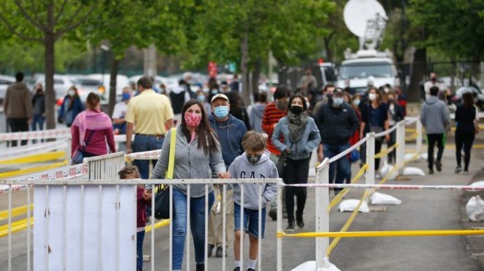 Desde el Estadio Nacional: Se ha registrado una alta participación en este plebiscito 2020