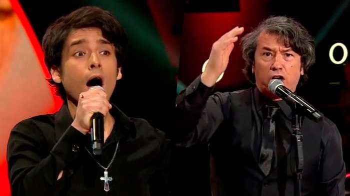 ¡Duelo de Raphael! Imitadores del cantante español disputaron un cupo en el programa