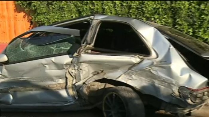 Menor de 2 años resultó herido tras peligroso choque en Recoleta