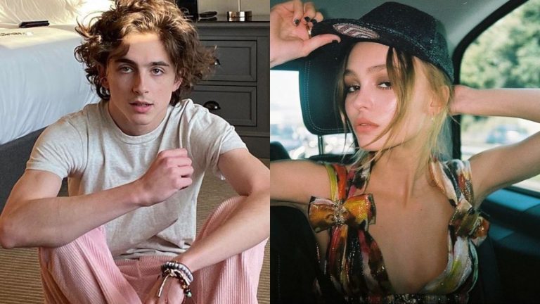 Timothée Chalamet está avergonzado por foto con ex pareja que terminó como un meme