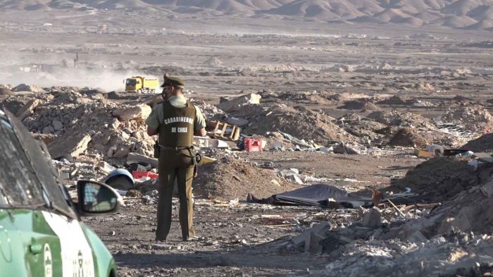 Investigan posible femicidio de mujer encontrada en basural de Calama: Su pareja habría aceptado la responsabilidad
