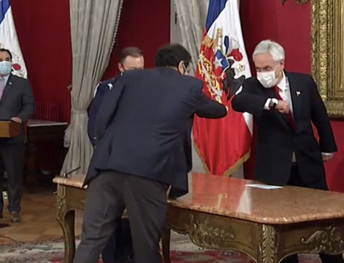 Presidente Piñera tras cambio de gabinete: 