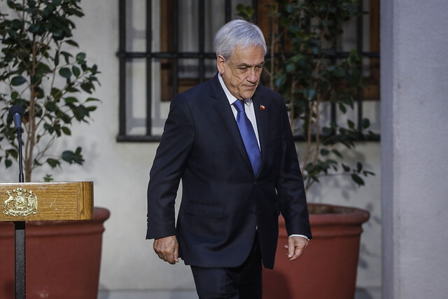 Aprobación del presidente Sebastián Piñera cayó a un 13%, según encuesta Criteria