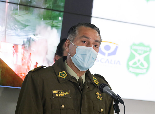 Rozas fue confirmado como general director de Carabineros en 2021 y 12 generales pasarán a retiro