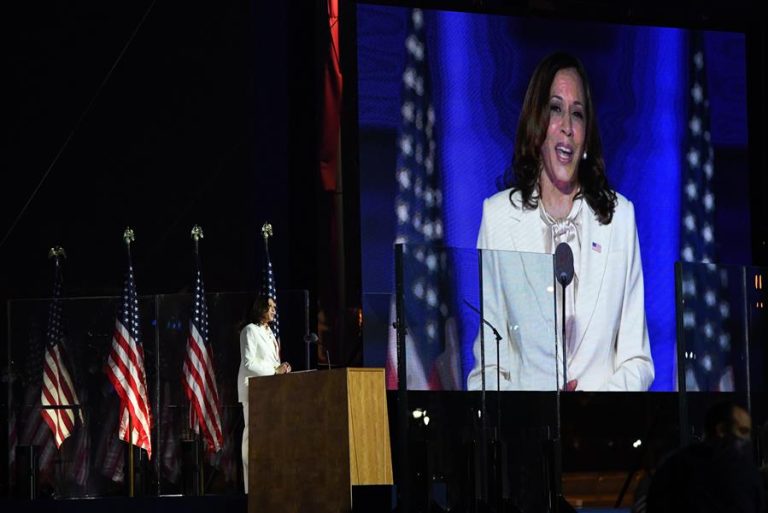 Kamala Harris: “Quizás sea la primera mujer en este cargo, pero no seré la última”