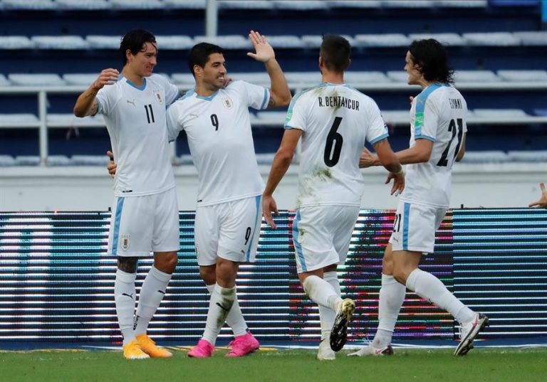 Uruguay le dio un baile a Colombia en Barranquilla
