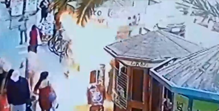 Sujeto incendió kiosko y dejó un trabajador quemado: Familia de víctima asegura es represalia tras funa