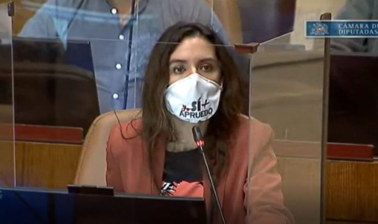 Camila Vallejo solicitó suspensión de sesión en la Cámara por 