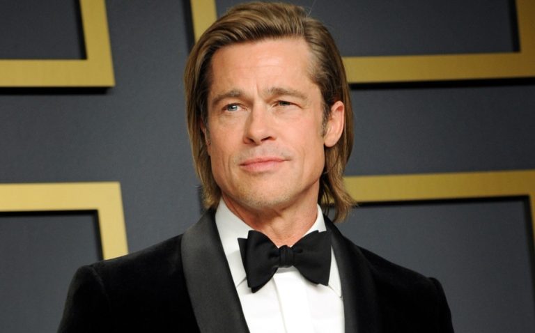 Brad Pitt fue captado haciendo voluntariado en Los Angeles: 
