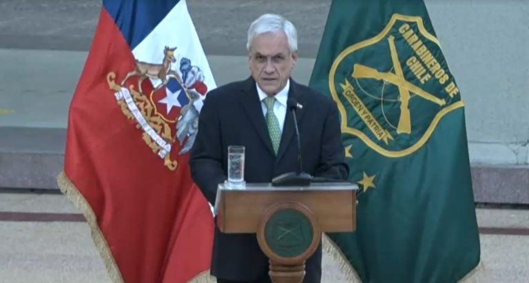 Piñera agradeció a Mario Rozas: 