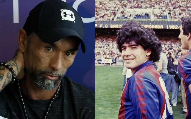 “Todavía recuerdo”: Las palabras de Maradona le dijo al Chino cuando se encontraron en un camarín