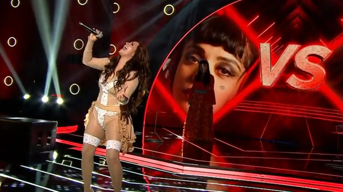 Con esta presentación Gloria Trevi ganó el duelo de eliminación