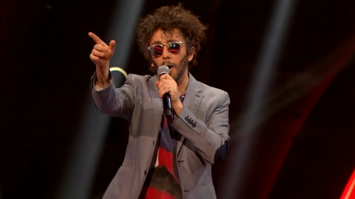 Y a rodar con Fito Páez: El imitador por primera vez sorprendió a todos con su presentación