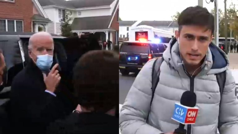 Roberto Cox, desde Delaware, estuvo a segundos de poder conversar con Joe Biden