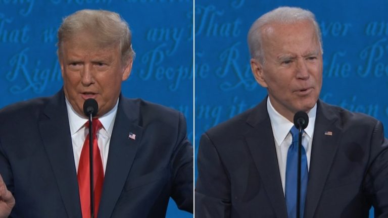 Las combinaciones que se tienen que dar para que Trump o Biden sean los ganadores