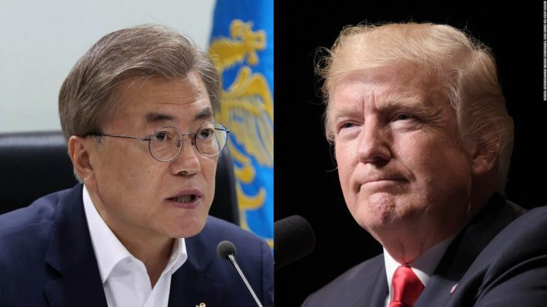 Presidente de Corea del Sur dice que seguirá trabajando con Trump hasta el final