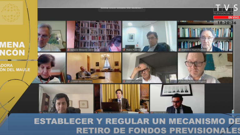 Segundo retiro del 10%: Así fue la primera sesión de la Comisión de Constitución del Senado