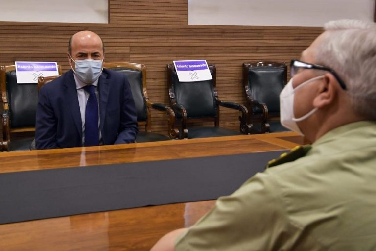 La reunión del general Yáñez con el contralor Bermúdez para fortalecer lazos entre ambas instituciones