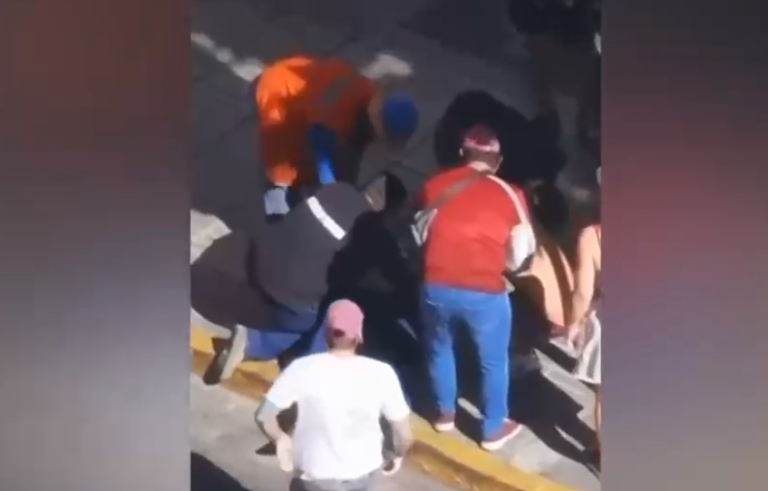 Altercado entre un civil y dos uniformados terminó con patrulla de la PDI chocando y atropellando a peatón