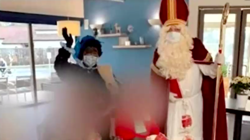 Viejo pascuero contagiado con COVID-19 visitó hogar de ancianos: Hay 18 muertos