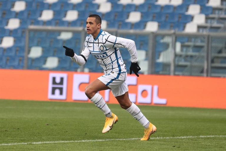 Alexis cerca de su recuperación podría reaparecer este domingo para el Inter por la Serie A