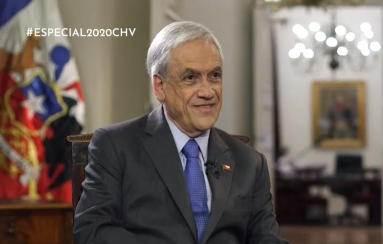 Piñera y su balance del 2020: 