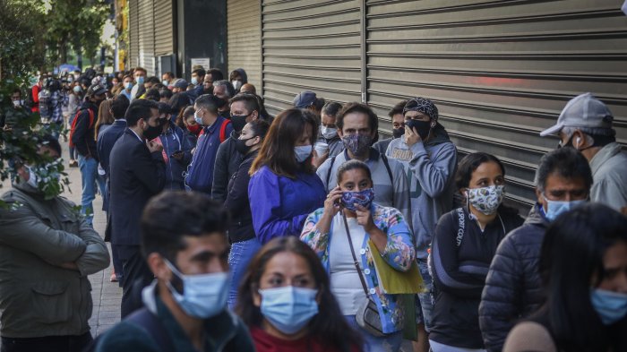 Continúan las aglomeraciones en el Juzgado de Familia por primer 10% retenido por pensión alimenticia