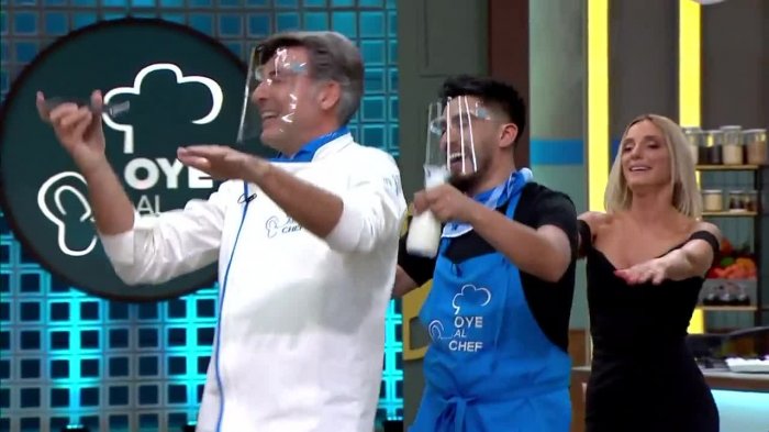 El rey de la cumbia: Yann Yvin se lució con sus pasos de baile en Oye al Chef