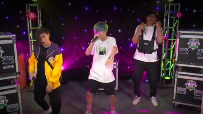 Japogang sacudió a todos en el escenario con un motivado tema