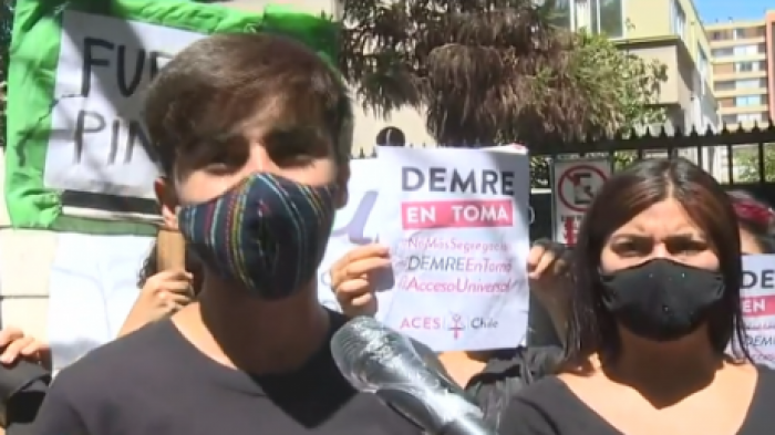 Secundarios de la Aces se toman sede del Demre a días de la PTU