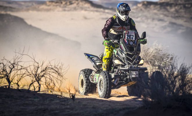 Giovanni Enrico fue el mejor chileno en la primera etapa del Dakar