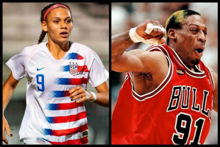 Trinity Rodman, hija de la leyenda de la NBA, jugará al fútbol tras ser elegida segunda en el draft