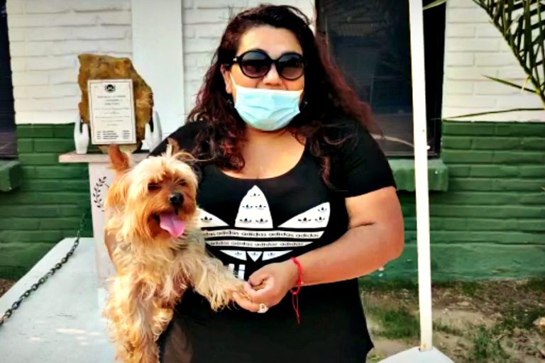 “Nos devolvió el alma al cuerpo”: Apareció el perrito que fue robado tras portonazo en Maipú