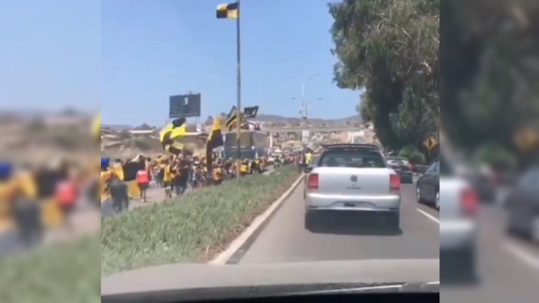 El multitudinario recibimiento a Coquimbo Unido tras su participación en la Copa Sudamericana