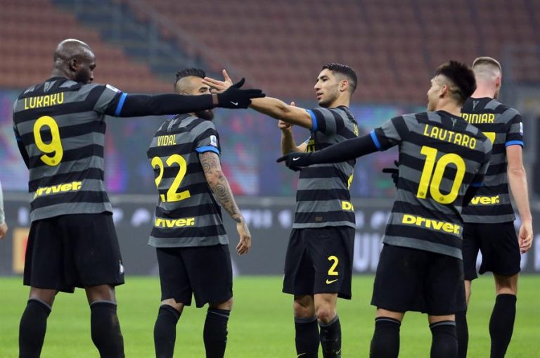 Con Vidal y Sánchez desde el complemento: Inter aplastó a Benevento como local