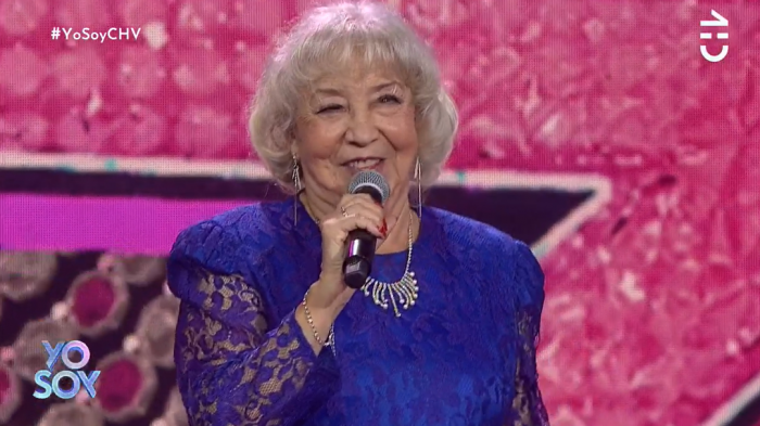 Conmovedora: Señora de la tercera edad imitó a Palmenia Pizarro y enamoró al jurado