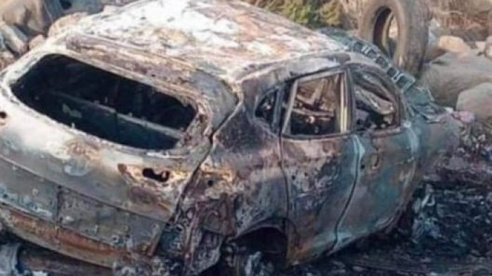 Exclusivo: Encuentran auto calcinado de joven desaparecido desde hace un mes en La Serena