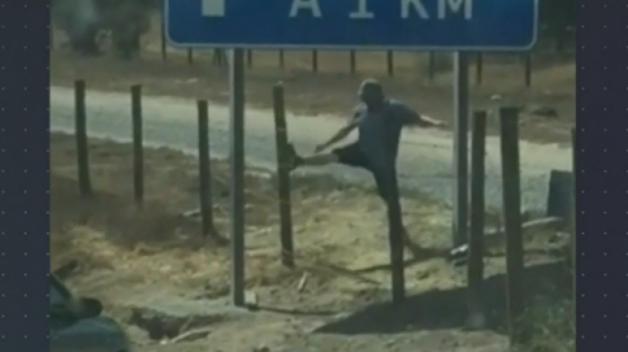 Rompió barreras sanitarias: Sujeto fue sorprendido mientras intentó escapar de control sanitario