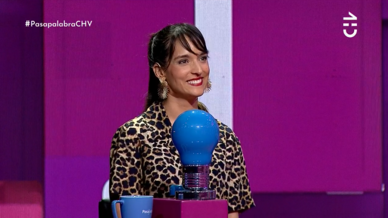 ¡Se armó! María José Peño quedó encantada con los personajes de Pasapalabra