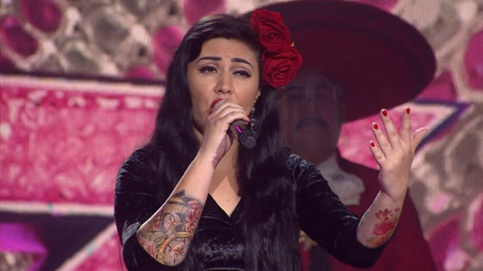 Con esta presentación Mon Laferte logró pasar a la siguiente etapa