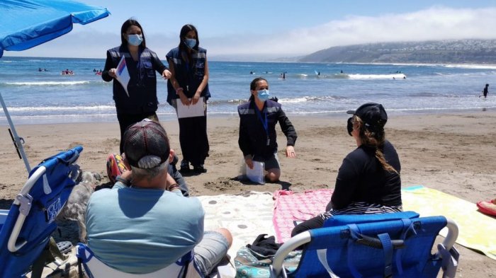 ¿Se respetan las normas sanitarias en las costas del país?