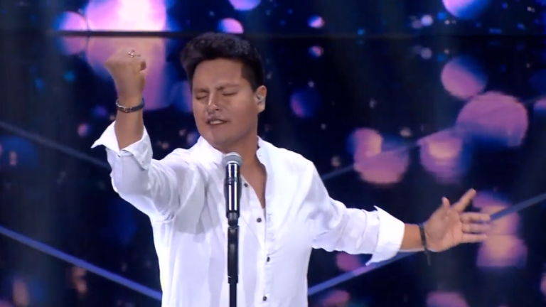 Intenso y romántico: Emmanuel maravilló al jurado con su interpretación
