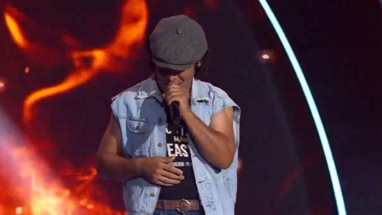 Totalmente fantástico: Brian Johnson encendió el escenario de Yo Soy