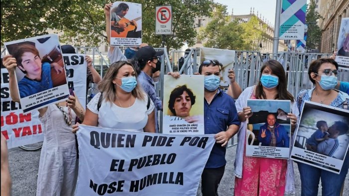 Comisión de Derechos Humanos del Senado aprueba idea de legislar indulto a presos del estallido social