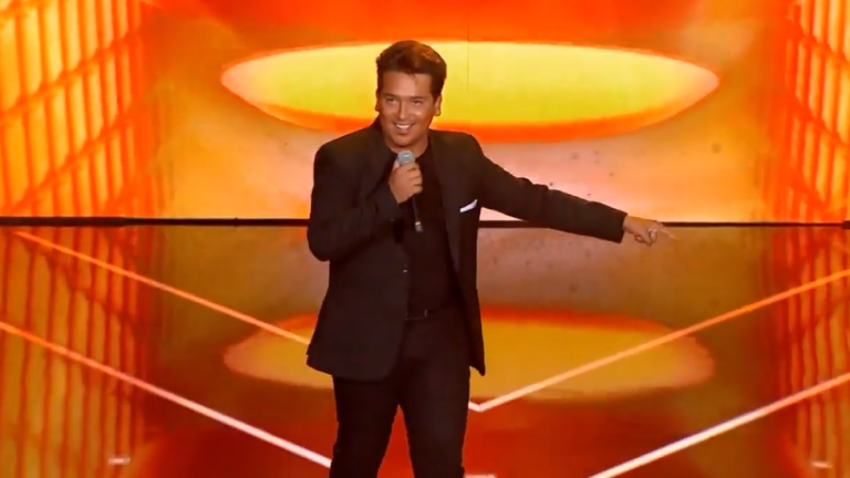 ¡Espectacular show! Luis Miguel maravilló al jurado con su excelente presentación
