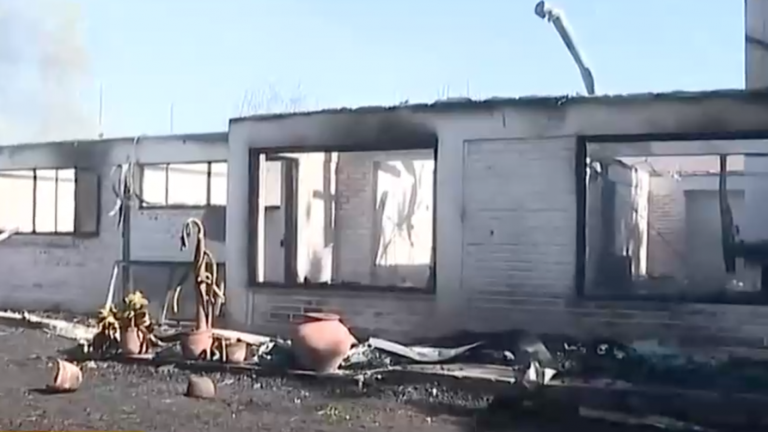 Incendio forestal alcanzó a dos propiedades en Talagante y consumió al menos seis hectáreas de pastizales