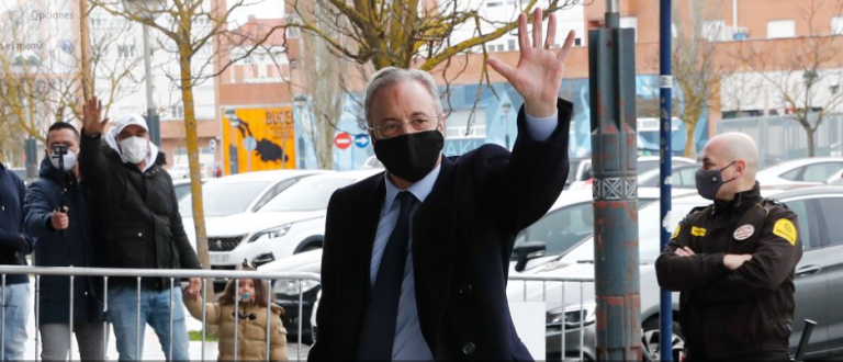 Tiene 73 años: Florentino Pérez positivo a COVID-19